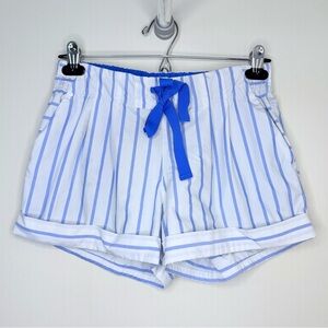 Lululemon Spring Break Away Shorts | Deauville Stripe Pipe Dream Blue White Sz 8